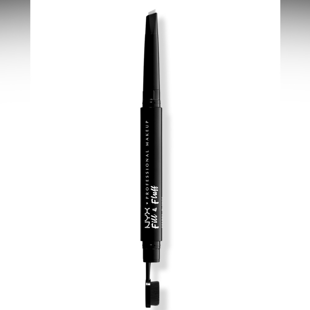 NYX FILL & FLUFF EYEBROW POMADE PENCIL
Dual-Ended Amazing Fluffing Brush-Clear